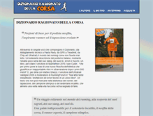 Tablet Screenshot of dizionariodellacorsa.it